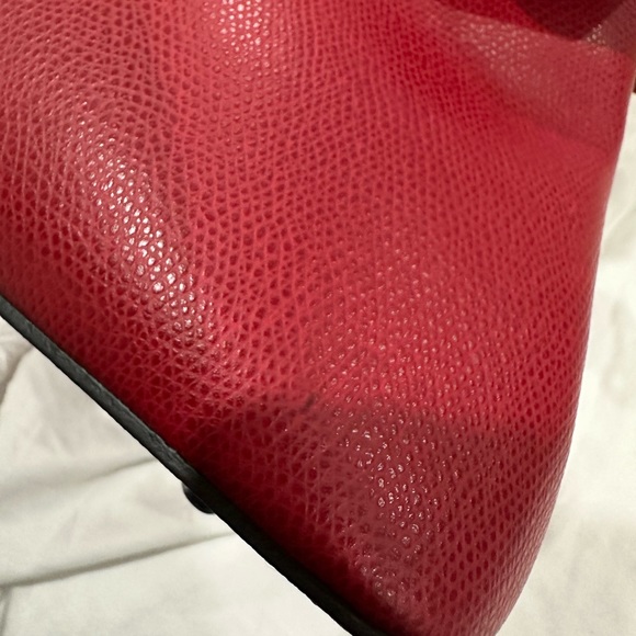Camelia Roma red leather bag - Picture 12 of 12